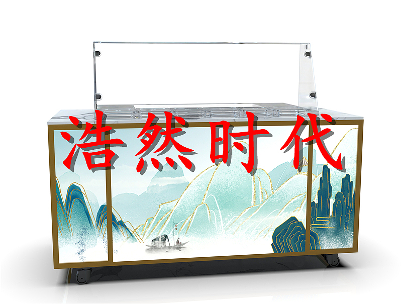 餐台移动大理石取餐台 设备