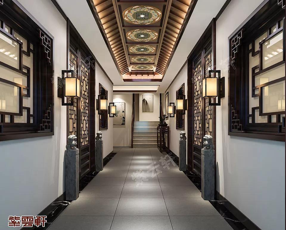 甘肃平凉豪宅中式风格装修效果图（图ZMjUzMTQ5NDEy） - 家装设计 - 站酷设计师紫云轩中式原创素材 - 站酷ZCOOL