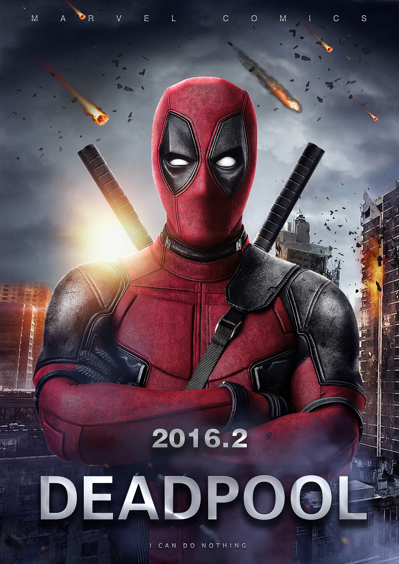 Deadpool 合成海报