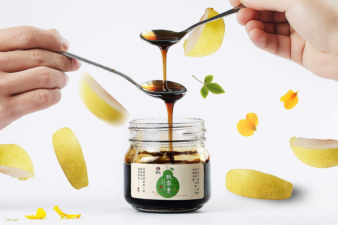 秋梨膏产品拍摄 电商摄影 美食食品拍摄