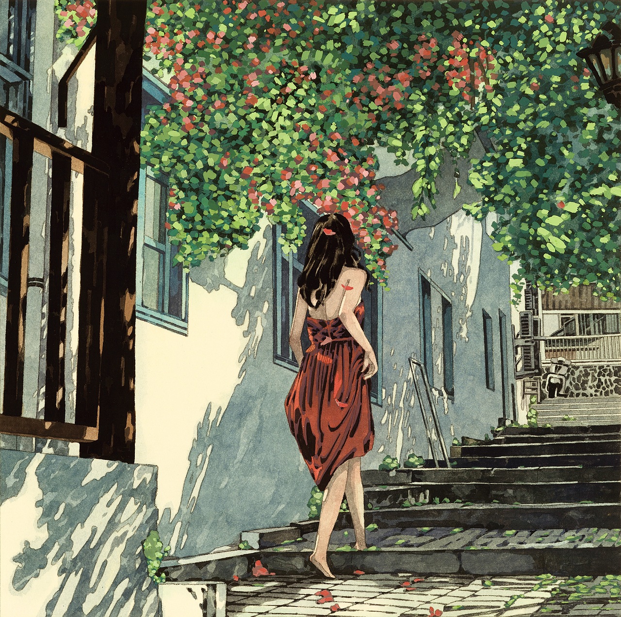 孤独世界系列-乌托邦 合集 纸本水彩