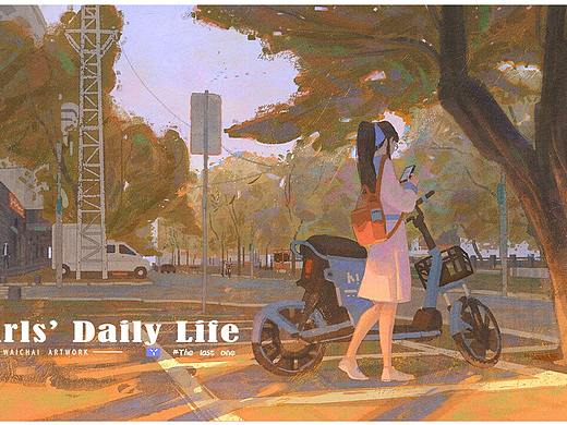 【Girls‘Daily Life】2020年插画总结