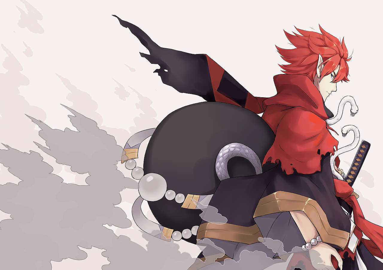 举报收藏分享原创作品插画创作习作阴阳师酒吞童子喜欢ta的作品吗?