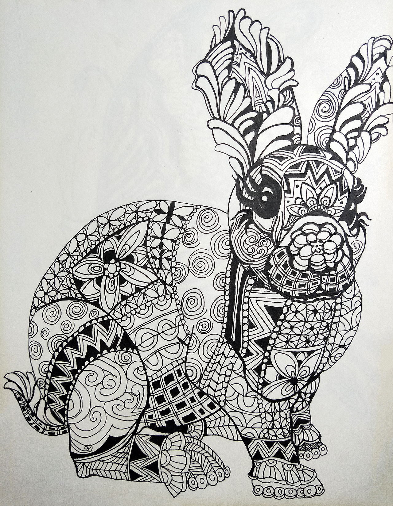 手绘黑白装饰插画（图ZMTI3NTQyMzY4） - 创作习作 - 站酷设计师小惠惠Y原创素材 - 站酷ZCOOL