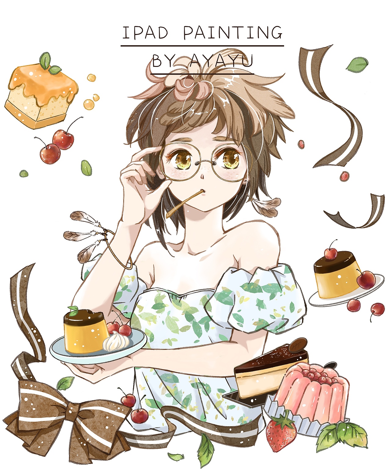 一些最近的板绘稿~