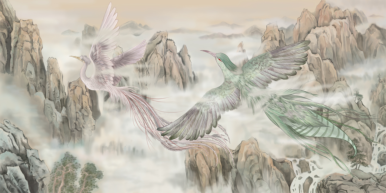 山海经钦原鸾鸟