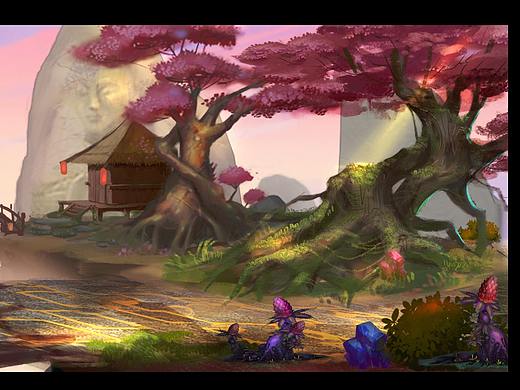 横板场景（个人主页-ZMzAwMTM4NjA=） - 游戏原画 - 站酷设计师糯米糯米开花了原创素材 - 站酷ZCOOL