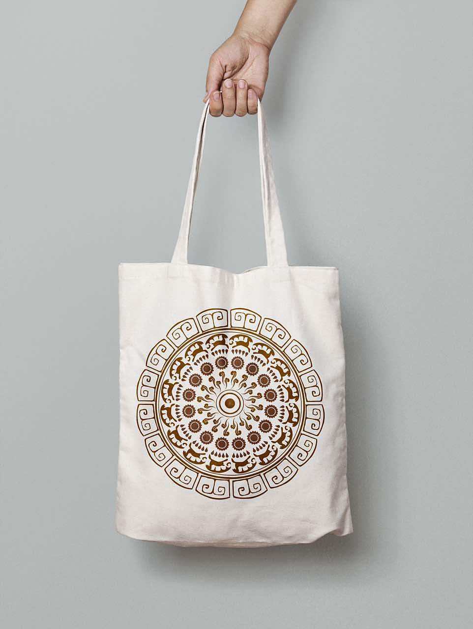 瓦当元素提取设计