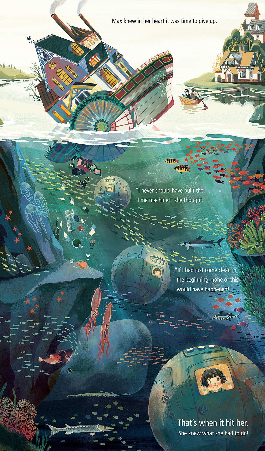 绘本- 穿越时空的麻烦|插画|儿童插画|cornelia_illo - 原创作品