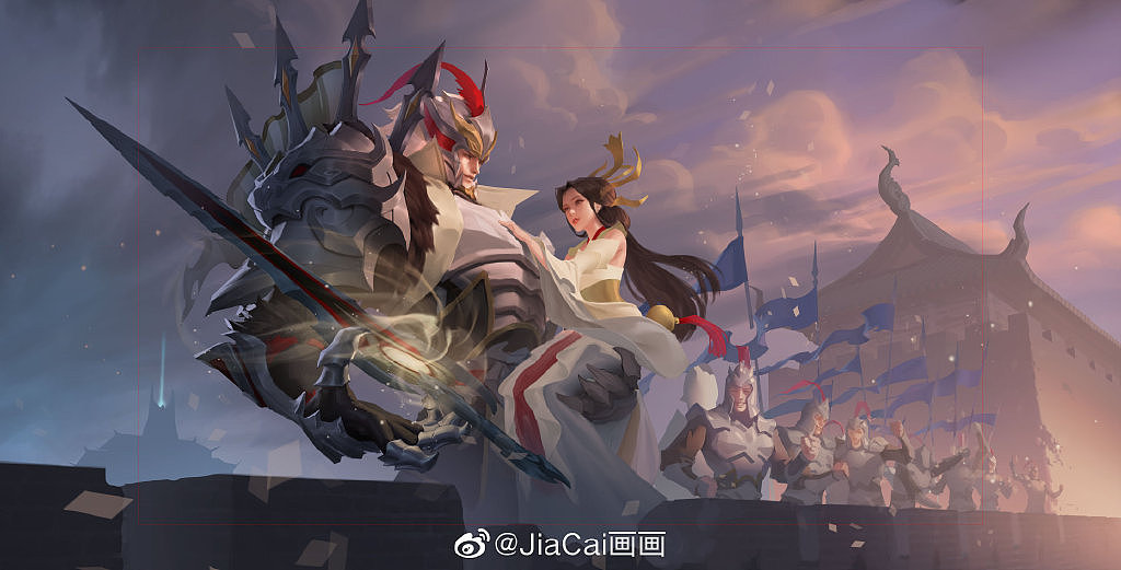 h2学院 蔡佳 王者荣耀 干将莫邪 久胜战神过程图