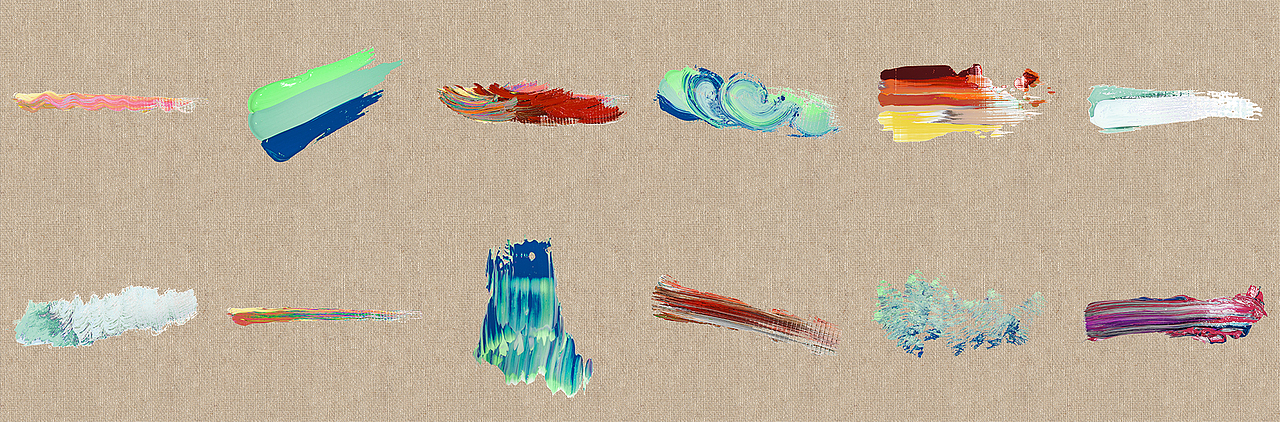 扫描的单个笔触