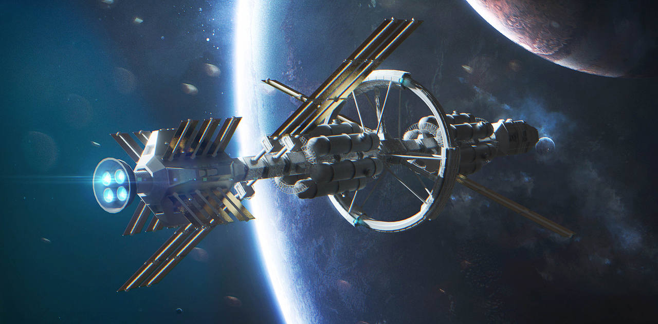 宇宙空间站（图ZMjI3MTQwMjUy） - 机械/交通 - 站酷设计师mmzvp原创素材 - 站酷ZCOOL