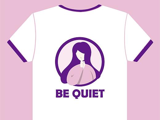 德兰公益志愿者插画风T恤（个人主页-ZMzc1NDY4ODg=） - 品牌 - 站酷设计师小嗲鸟原创素材 - 站酷ZCOOL