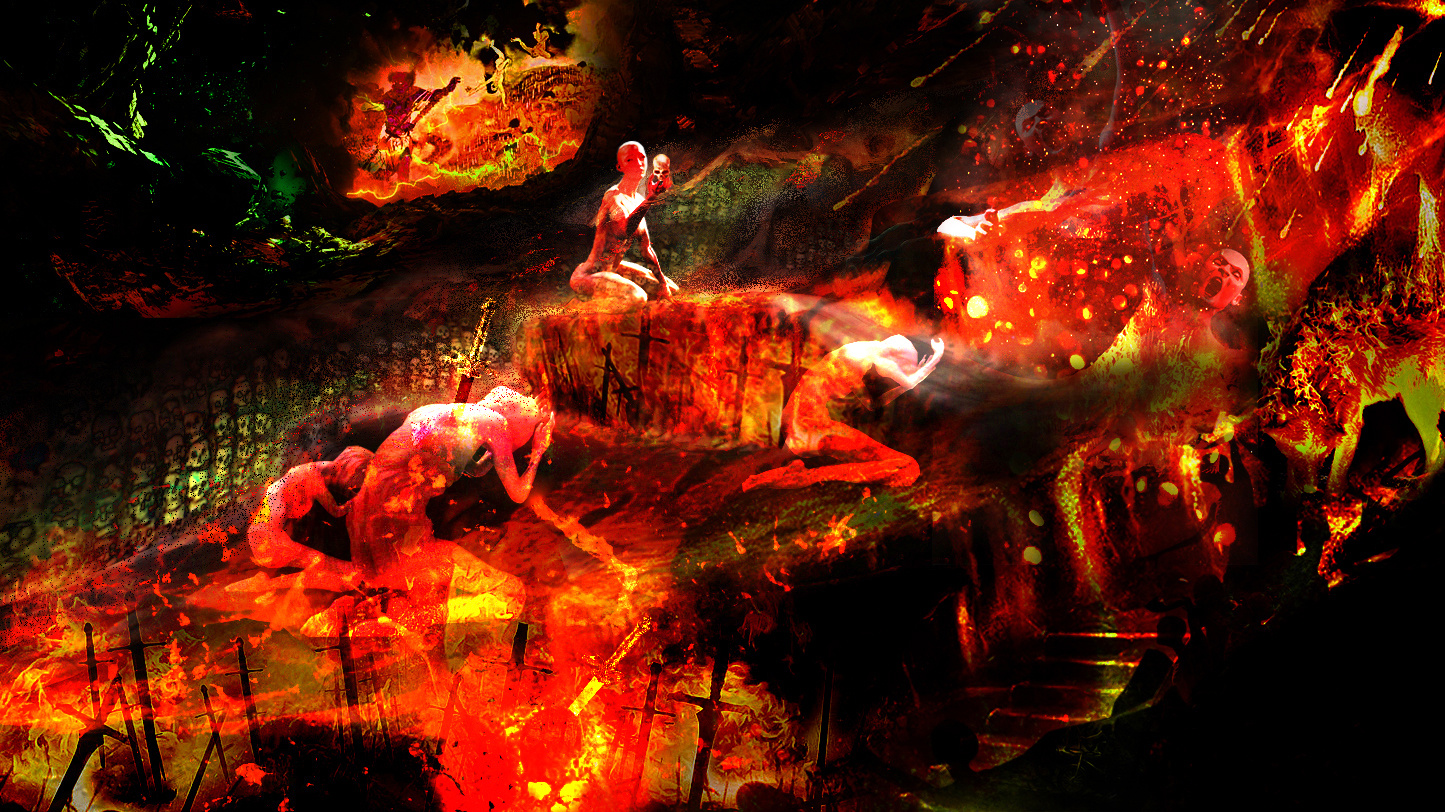 第七层地狱:火山地狱