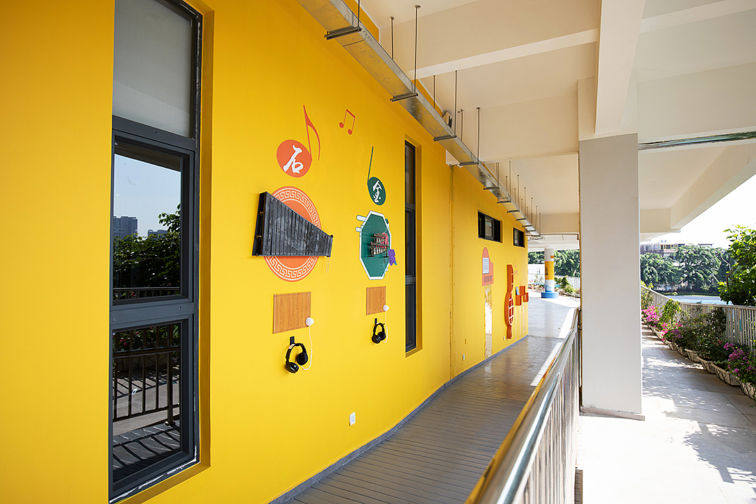 万科虎门梅沙小学文化长廊