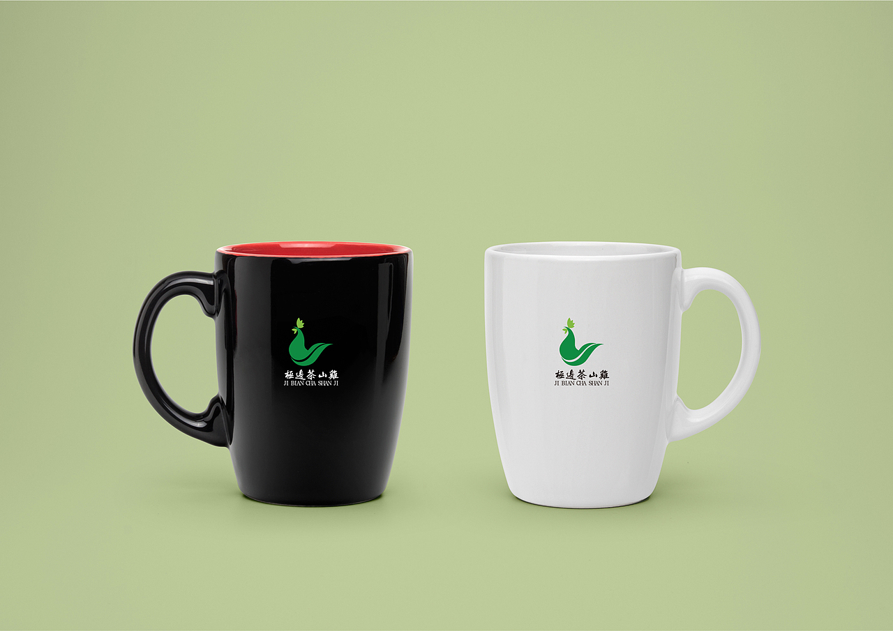 ji bian cha shan ji logo design