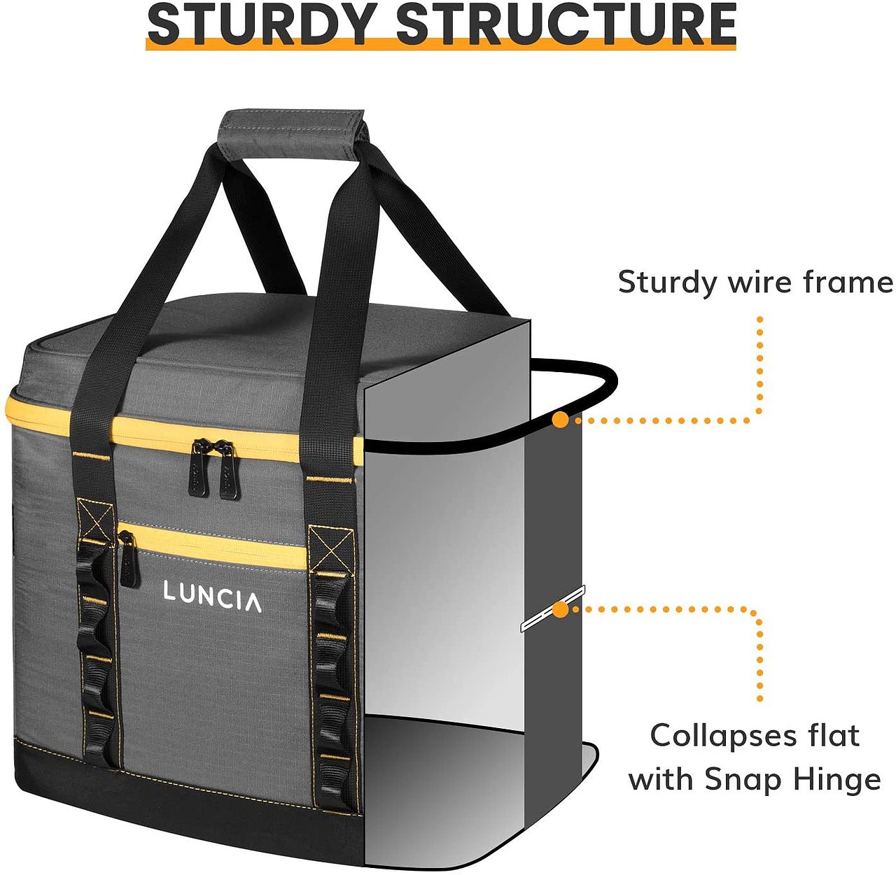 亚马逊 可折叠大号冷藏袋