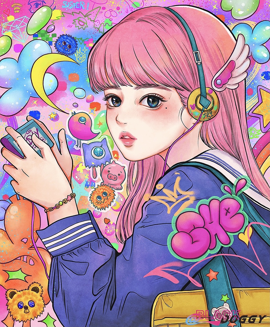 BLACKDOGGY近期作品整合（图ZMzA5NjI1NzQ4） - 新锐潮流插画 - 站酷设计师BLACKDOGGY原创素材 - 站酷ZCOOL