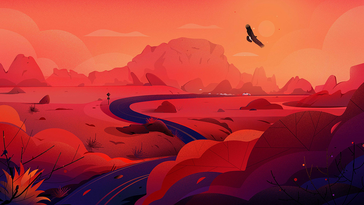 暖色|插画|概念设定|设计师易言 - 原创作品 - 站酷 (zcool)