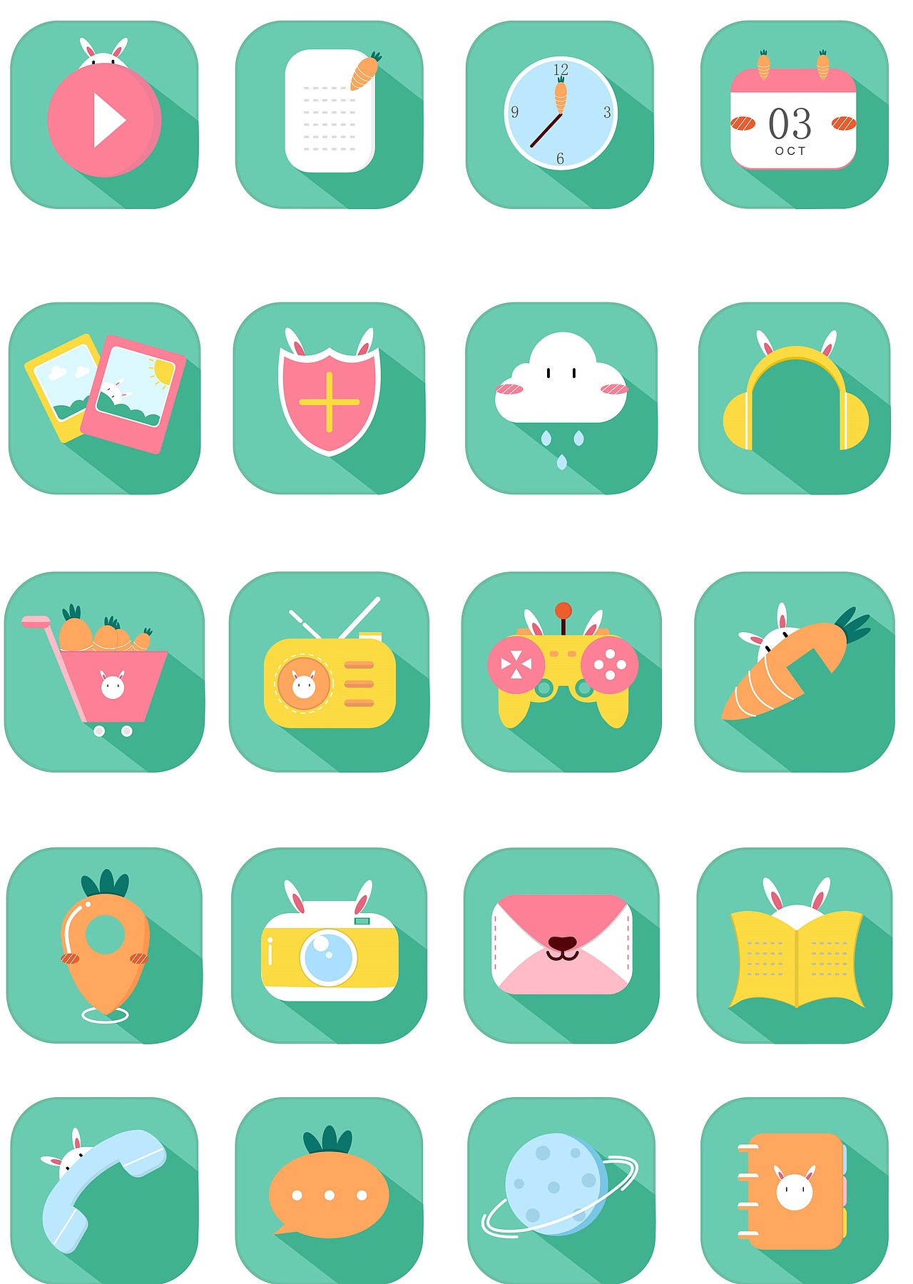 作品集（图ZMjQ3NDA5NDgw） - 儿童插画 - 站酷设计师噗噗酸原创素材 - 站酷ZCOOL