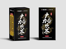 大力合欢茶包装设计