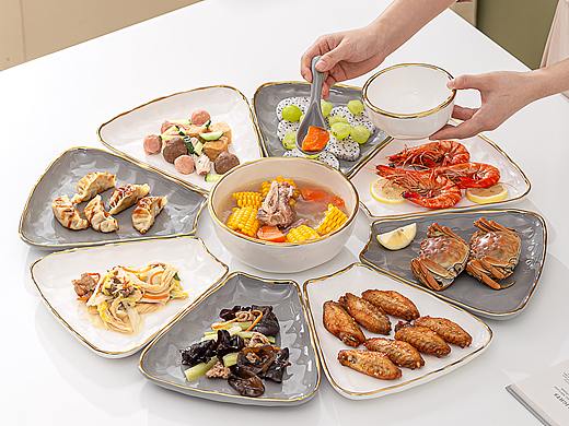 #创意团圆年夜饭组合餐具