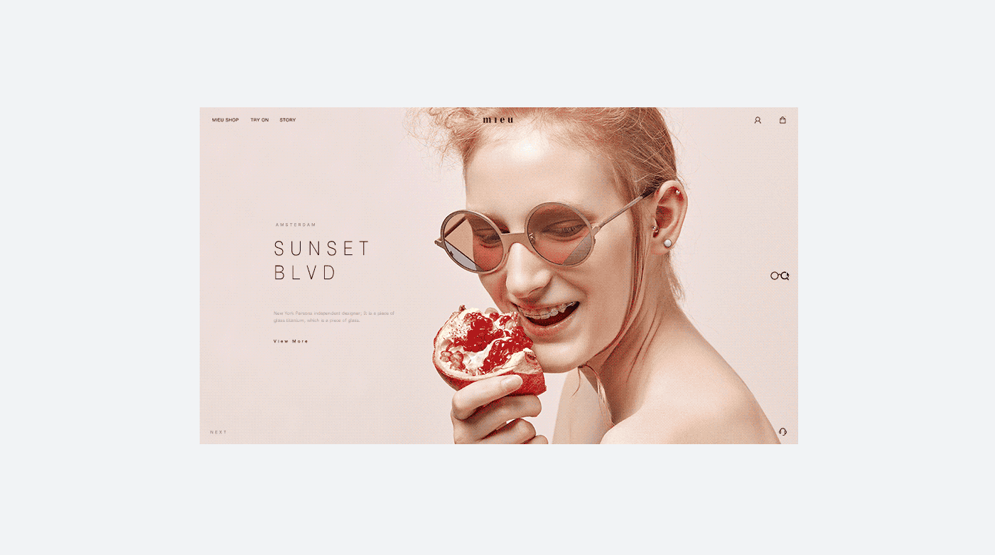 Mieu eyewear(图ZMTA4MDcwMzky) - 电商 - 站酷设计师KomaDesign原创素材 - 站酷ZCOOL