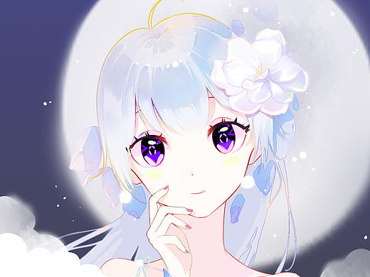 月亮（個人主頁-ZNTQyOTM5ODg=） - 創(chuàng)作習作 - 站酷設計師橙汁味兒的晴天原創(chuàng)素材 - 站酷ZCOOL