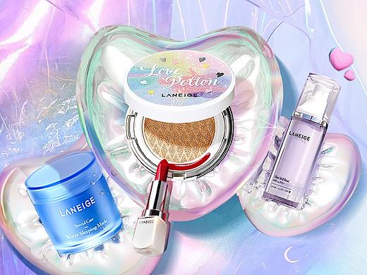 韩国品牌“兰芝”七夕页面设计作品