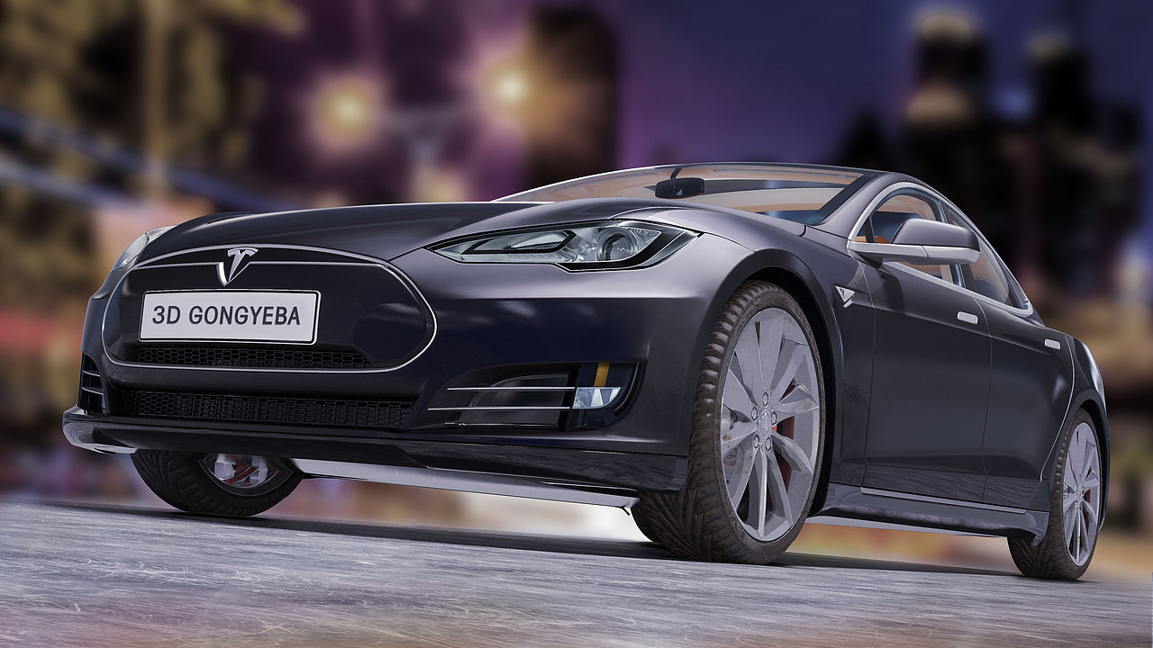 特斯拉渲染（图ZMTg4MDM2MDU2） - 交通工具 - 站酷设计师共享工业吧原创素材 - 站酷ZCOOL