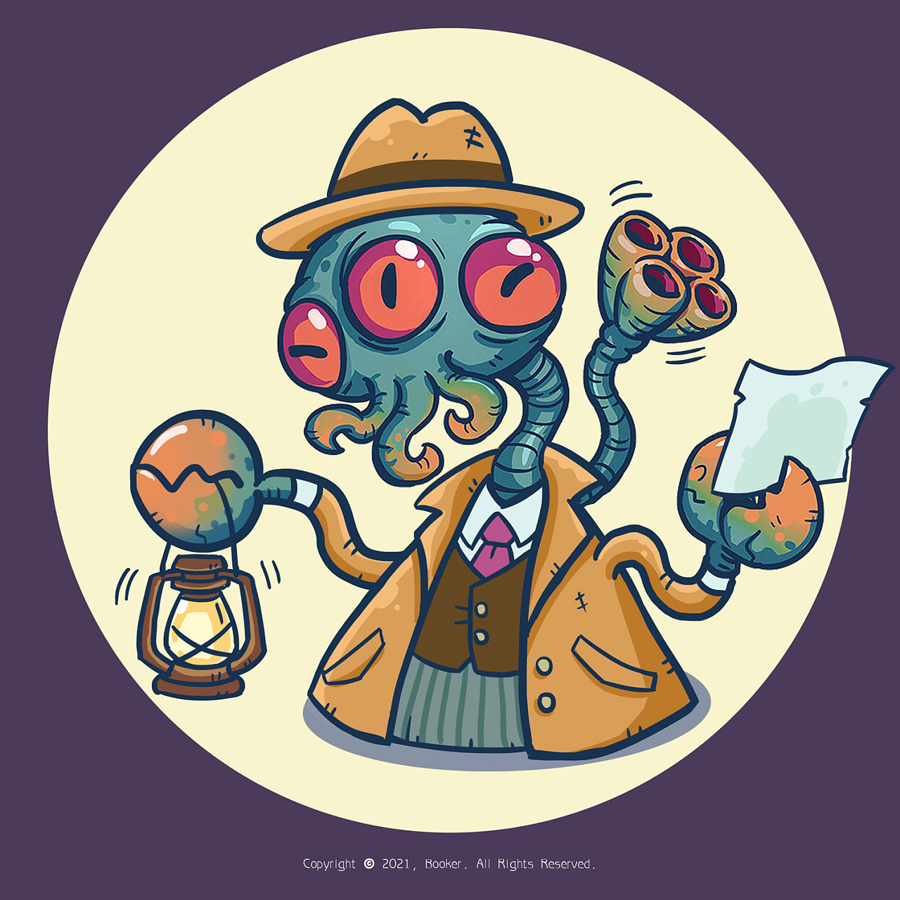 原创克苏鲁卡通系列 伊斯人皮肤