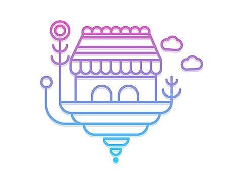 6个步骤，创造一个幻想的建筑矢量图标