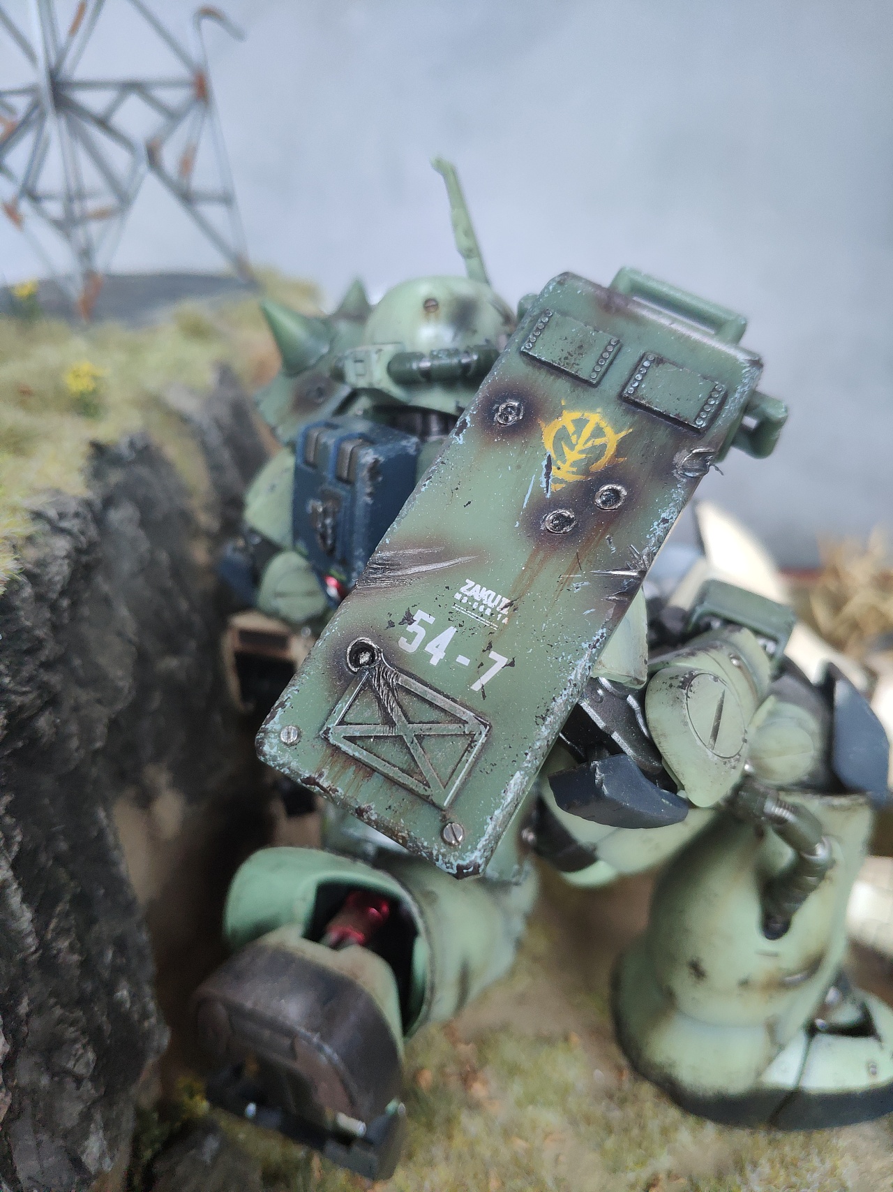 万代高达模型场景《救赎》