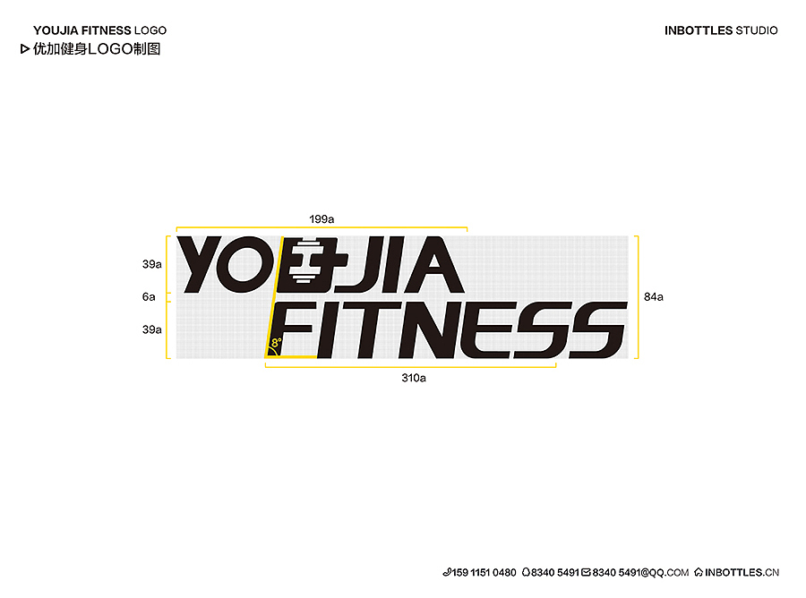 优加健身YOUJIA FITNESS LOGO