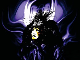 2000年捷杰耶夫歌剧盛典歌剧《黑桃皇后》演出海报设计