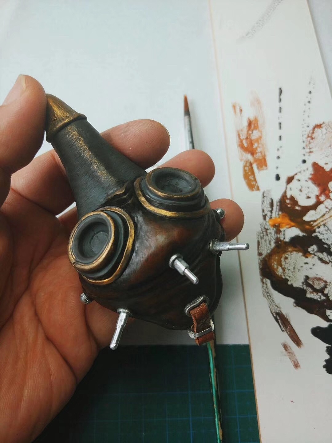 《独角仙黑鸦图》明子