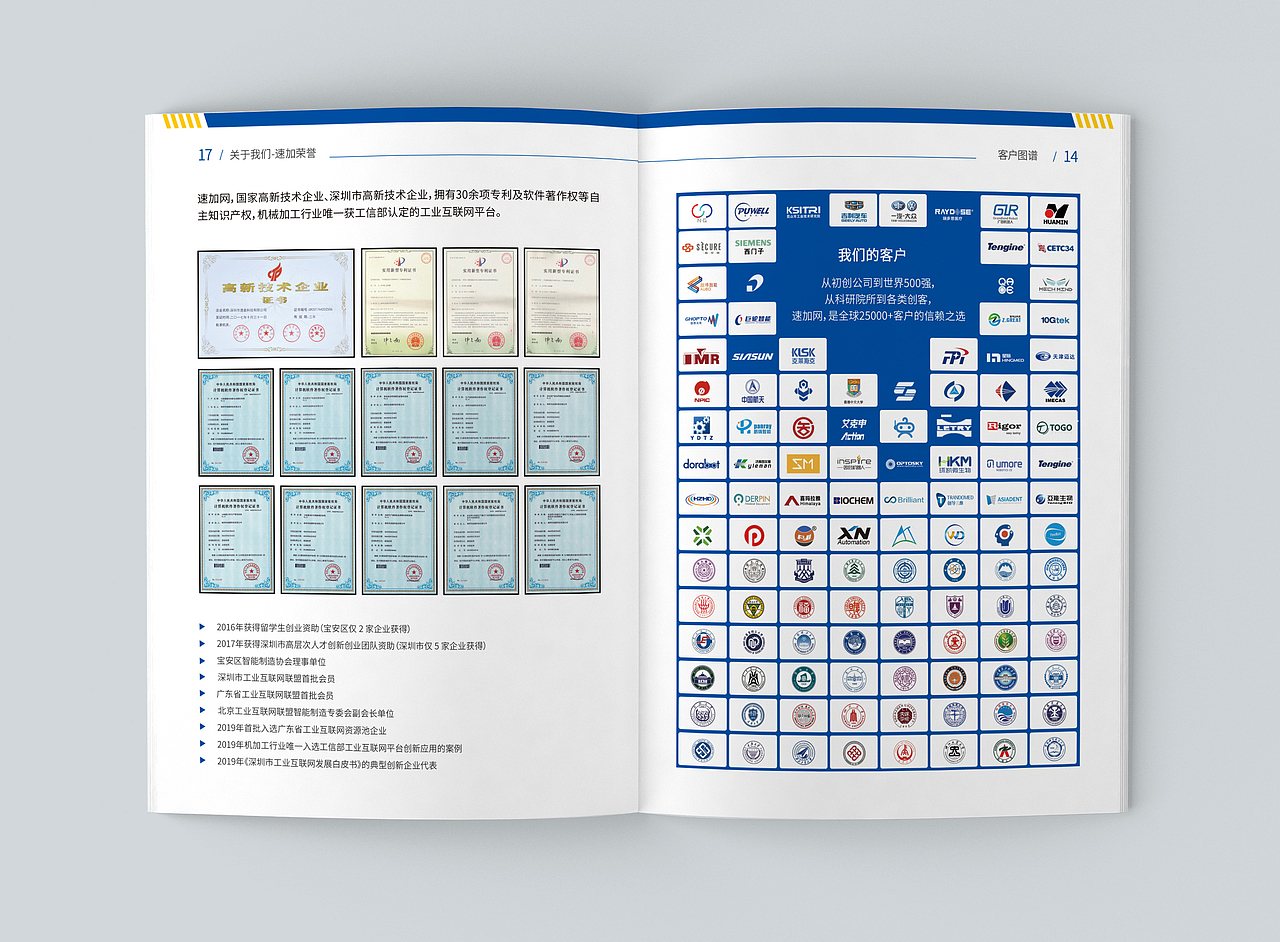 速加网工业互联网企业画册（图ZMjIwMTI0MzM2） - 书籍/画册 - 站酷设计师兜兜里面没有糖原创素材 - 站酷ZCOOL