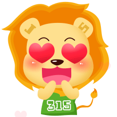 省消保委微信表情包小狮子一套