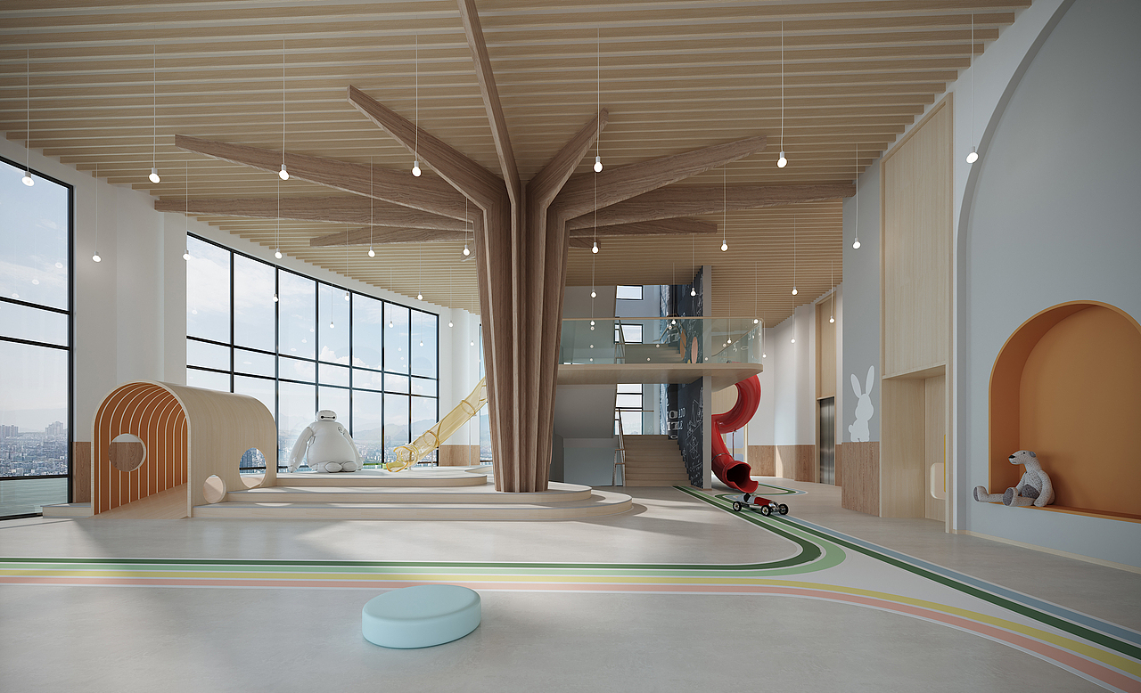 莆田金棕榈幼儿园 | 国广一叶教育空间设计竣工实景