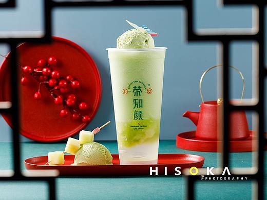茶知颜国潮茶饮拍摄