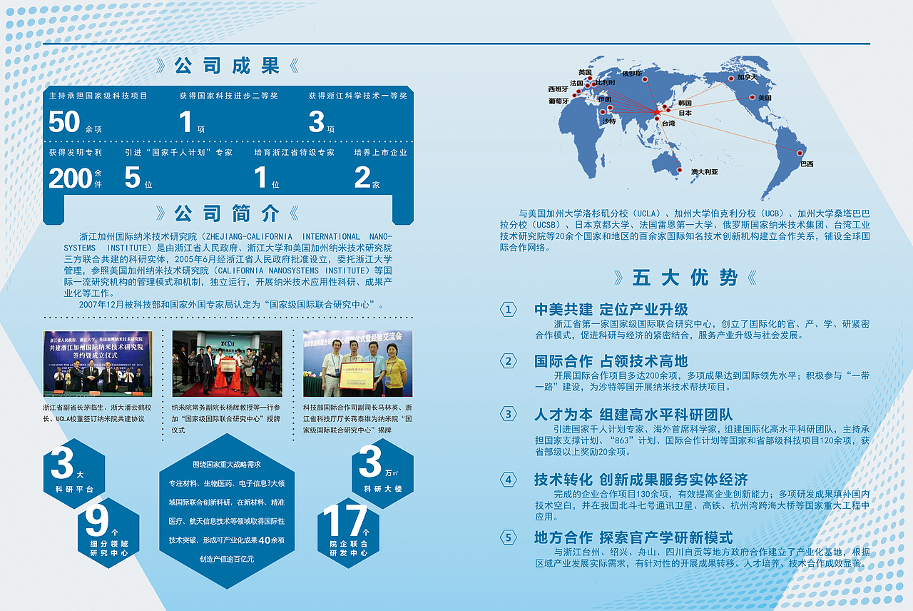 纳米科技公司画册提案