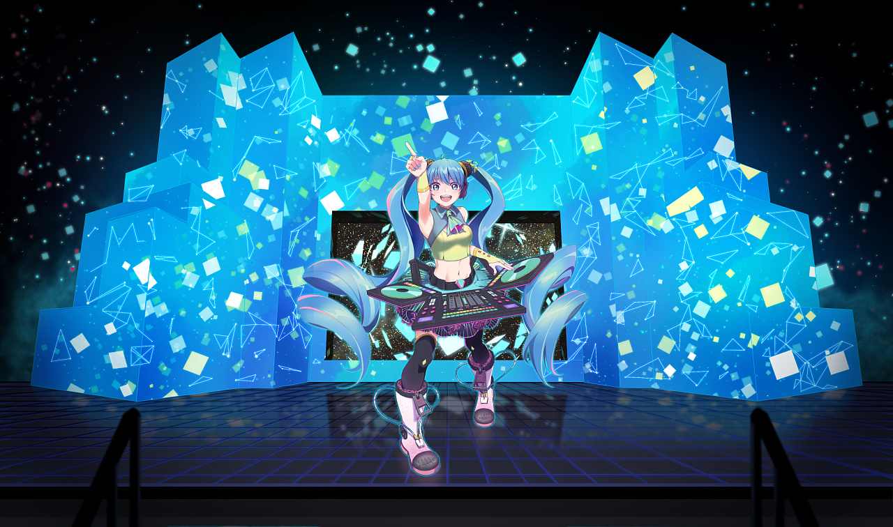 初音未来2018live主视觉图