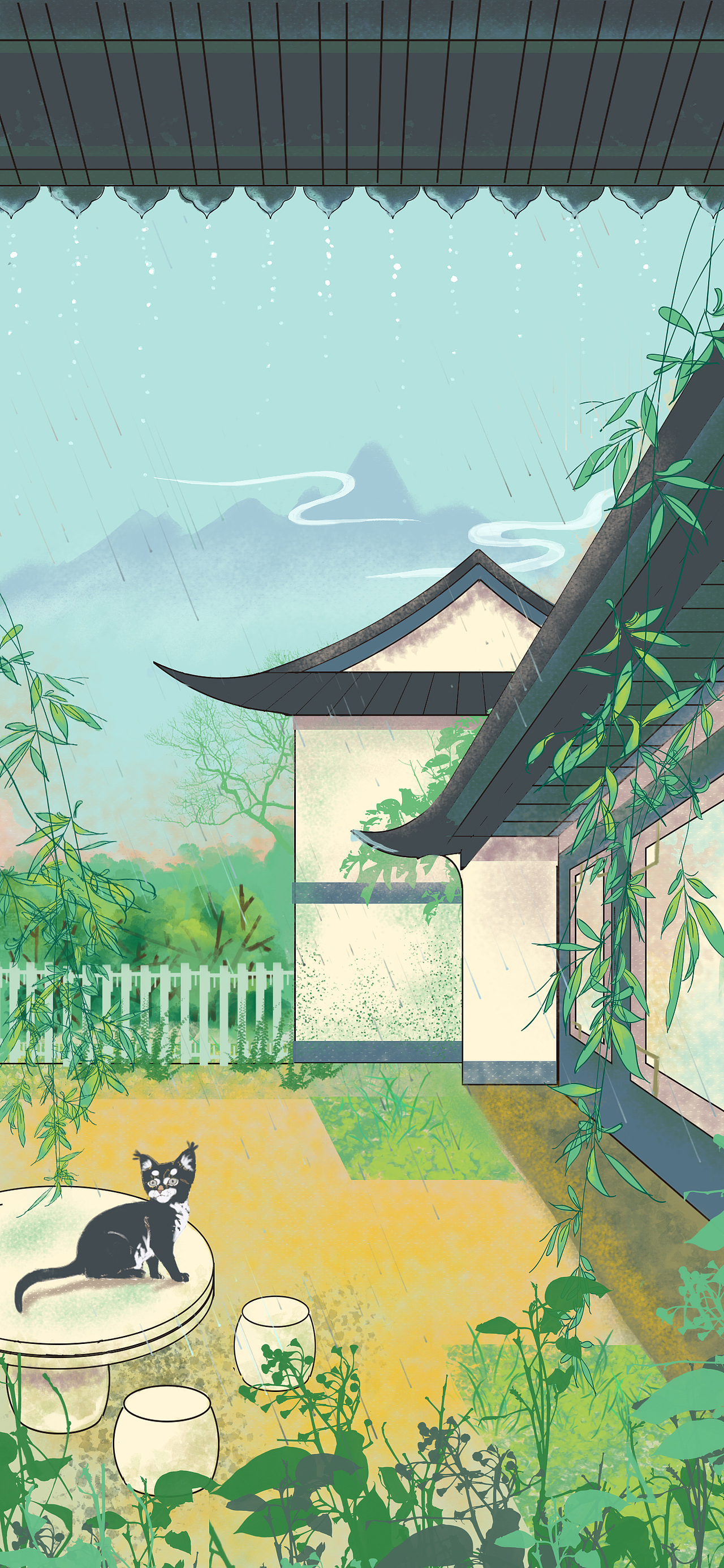 二十四节气其八（图ZMjEwMzgyNjEy） - 商业插画 - 站酷设计师癸酉BAI原创素材 - 站酷ZCOOL