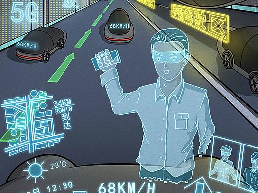 高通5G毫米波 道路交通——自动驾驶 