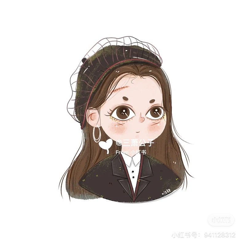 儿插板绘头像（图ZMjMzMzAzNjcy） - 儿童插画 - 站酷设计师插画师小圆潇原创素材 - 站酷ZCOOL