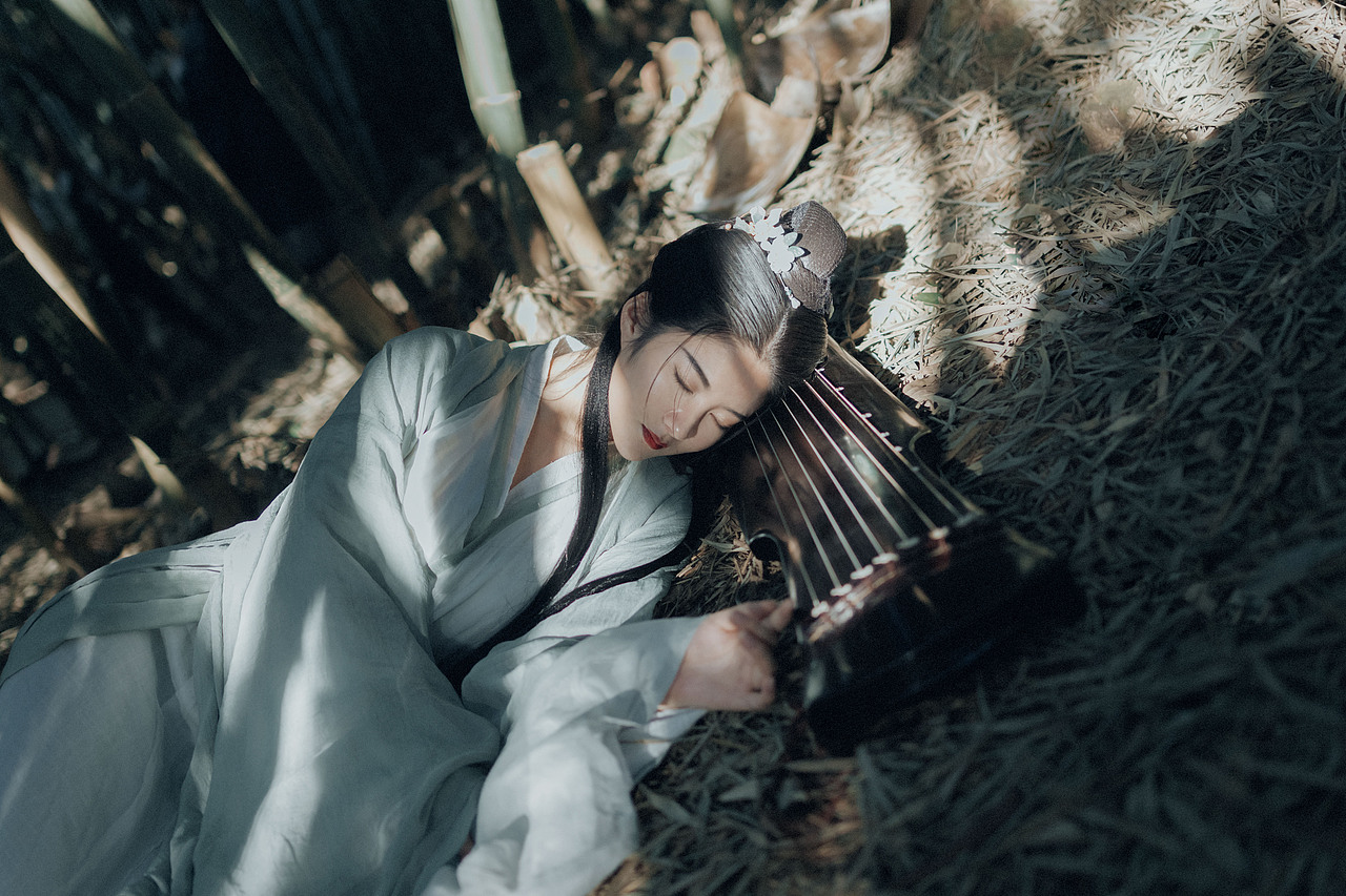 竹间影（图ZMTM1MjAyMDAw） - 人像摄影 - 站酷设计师若寒Rock原创素材 - 站酷ZCOOL