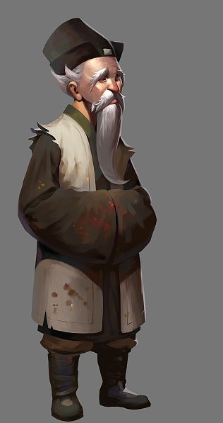 之前项目的NPC人物立绘（图ZNjU0NzUxOTI=） - 游戏原画 - 站酷设计师飓风瓦修原创素材 - 站酷ZCOOL
