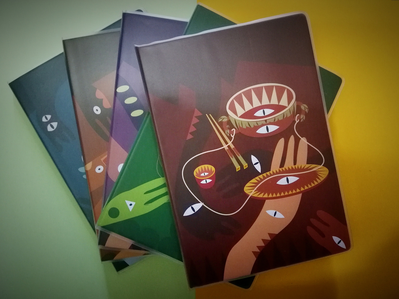 文创作品设计——怪物小世界