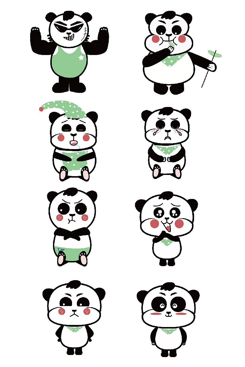 ip形象 AI插画（图ZMjcyMTQ3NDQw） - 创作习作 - 站酷设计师木木分123原创素材 - 站酷ZCOOL