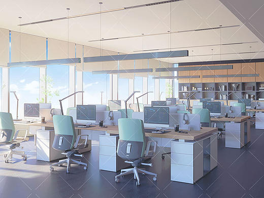 二次元场景-办公室